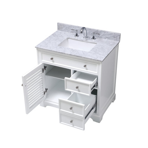 Breakwater Bay Kennesaw 36'' Freestanding Single Bathroom Vanity with